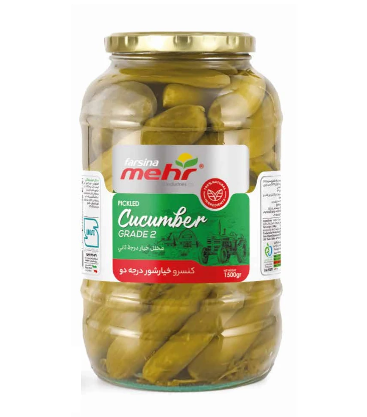 Grade 2 Pickled Cucumber - 1500g