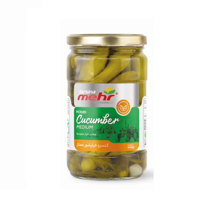 Medium Pickled Cucumber - 650g
