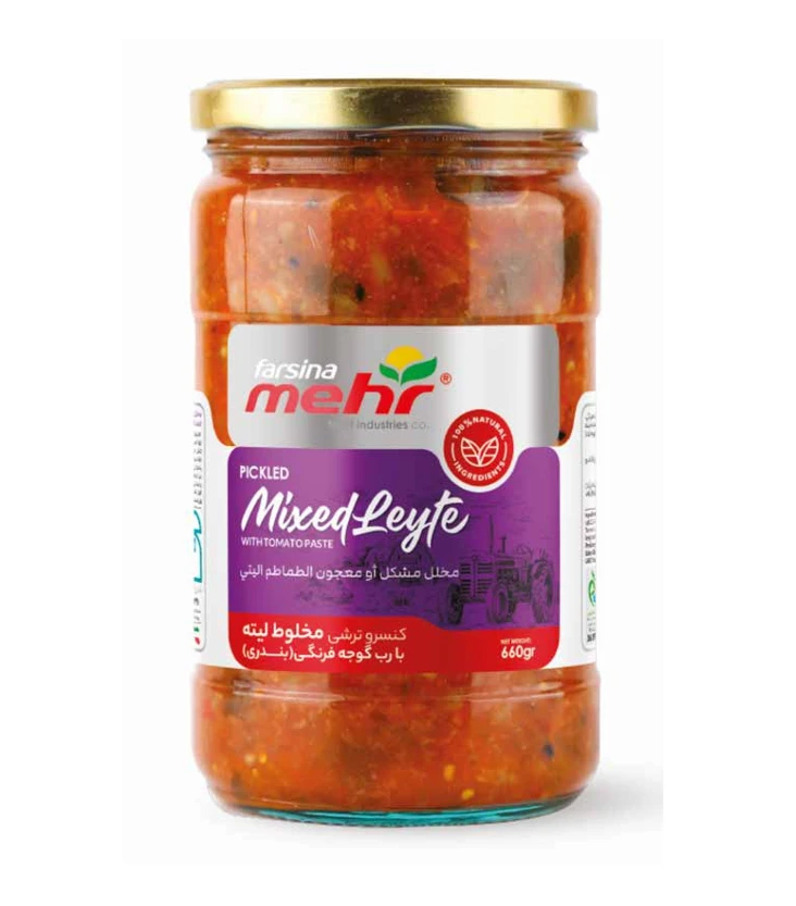 Mixed Leyte Pickled with Tomato Paste - 650g