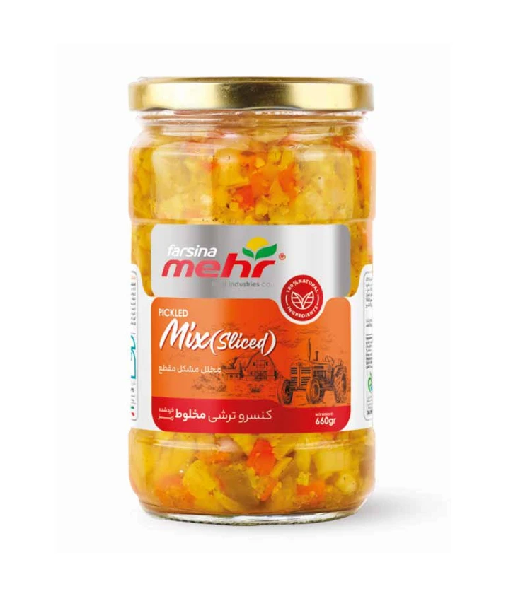 Mix Sliced Pickled - 650g
